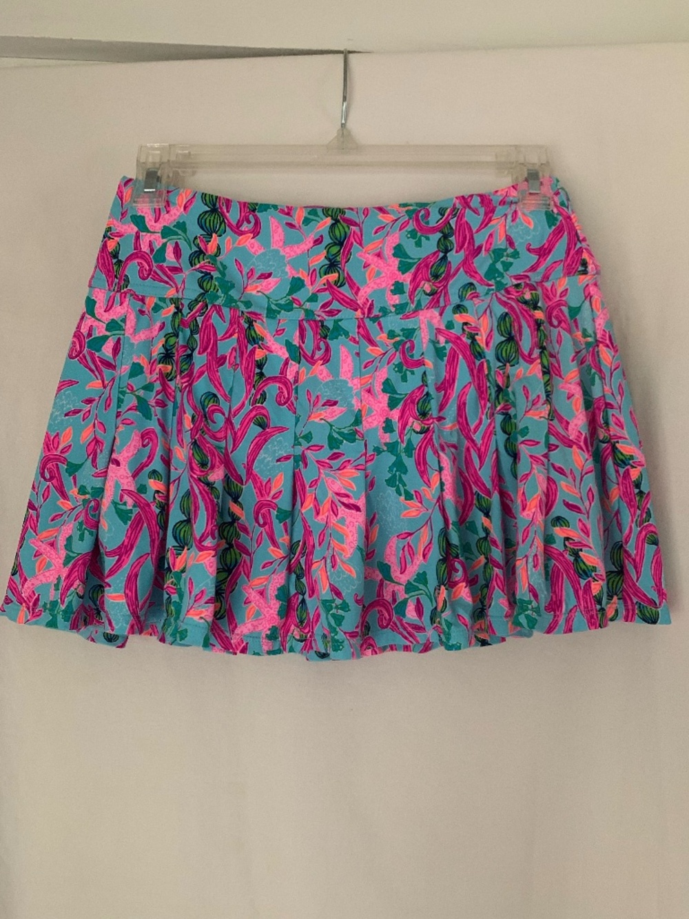 Lilly Pulitzer 'Luxletic Annora Skort' in Seaweed Samba pattern